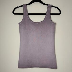 NWT ZARA Soft Cotton Modal Blend Lavender Thick Tank Top